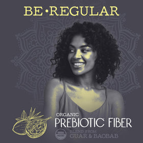 Sachet de poudre prébiotique Sunwarrior avec cuillère