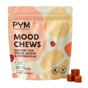 Sachet de PYM Mood Chews 60 gommes avec design coloré