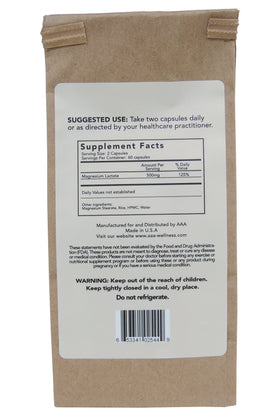 Sachet de recharge écologique de Magnésium Lactate 500 mg