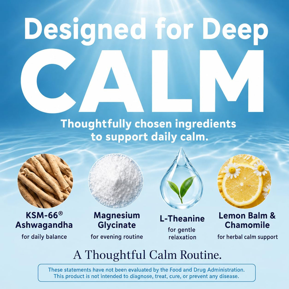 Sachet de Slrvio Mélange de Magnésium Deep Calm avec une cuillère