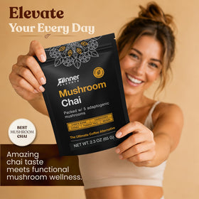 Sachet de Superfood Mushroom Chai avec des champignons