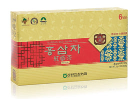 Sachet de thé de ginseng rouge coréen Gangwoninsam avec emballage individuel