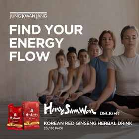 Sachet de thé de ginseng rouge Hong Sam Won JUNG KWAN JANG avec citron vert