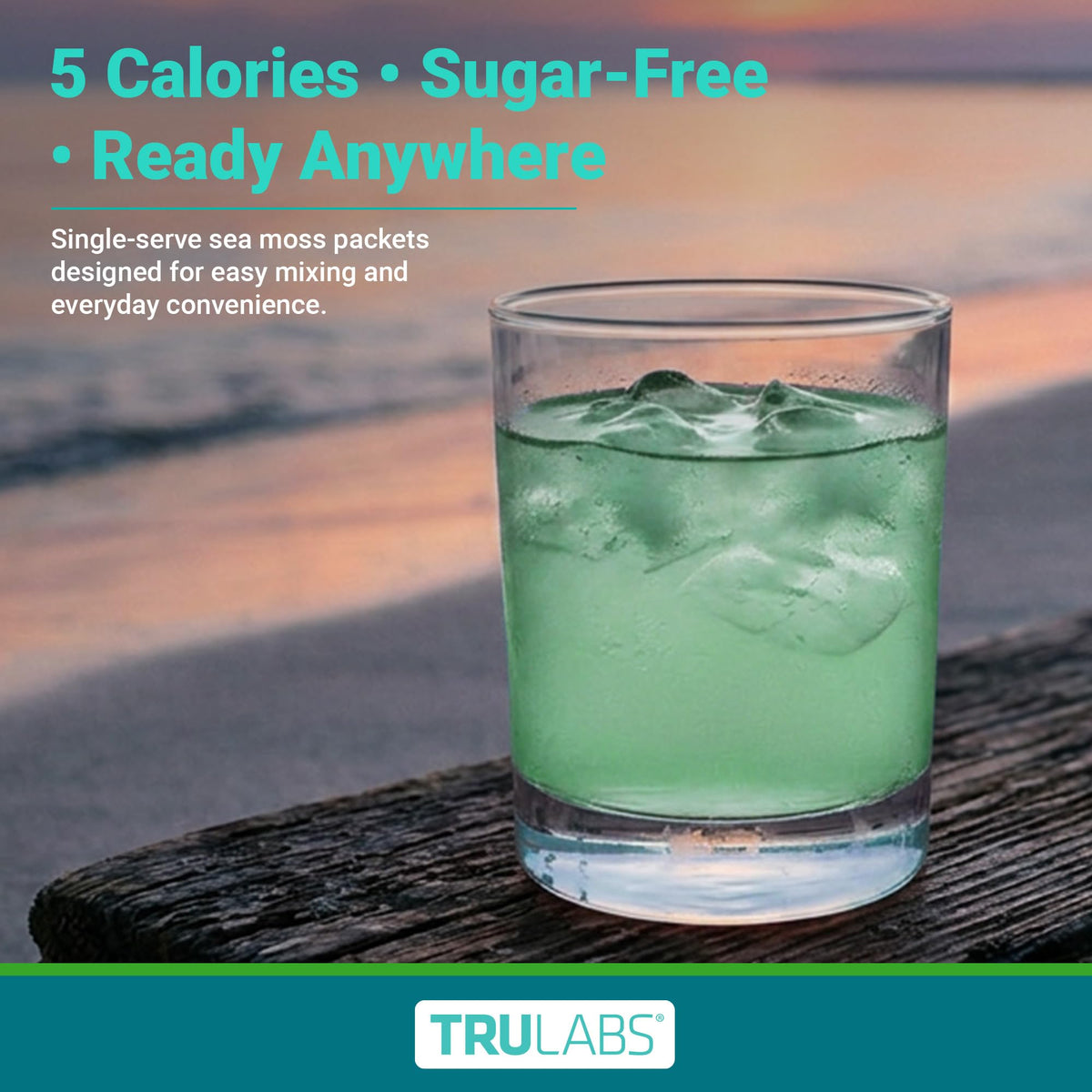 Sachet de TRULABS Mousse Irlandaise avec informations nutritionnelles