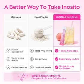 Sachet de Vevoec Myo-Inositol & D-Chiro Inositol 40:1 avec un fond neutre
