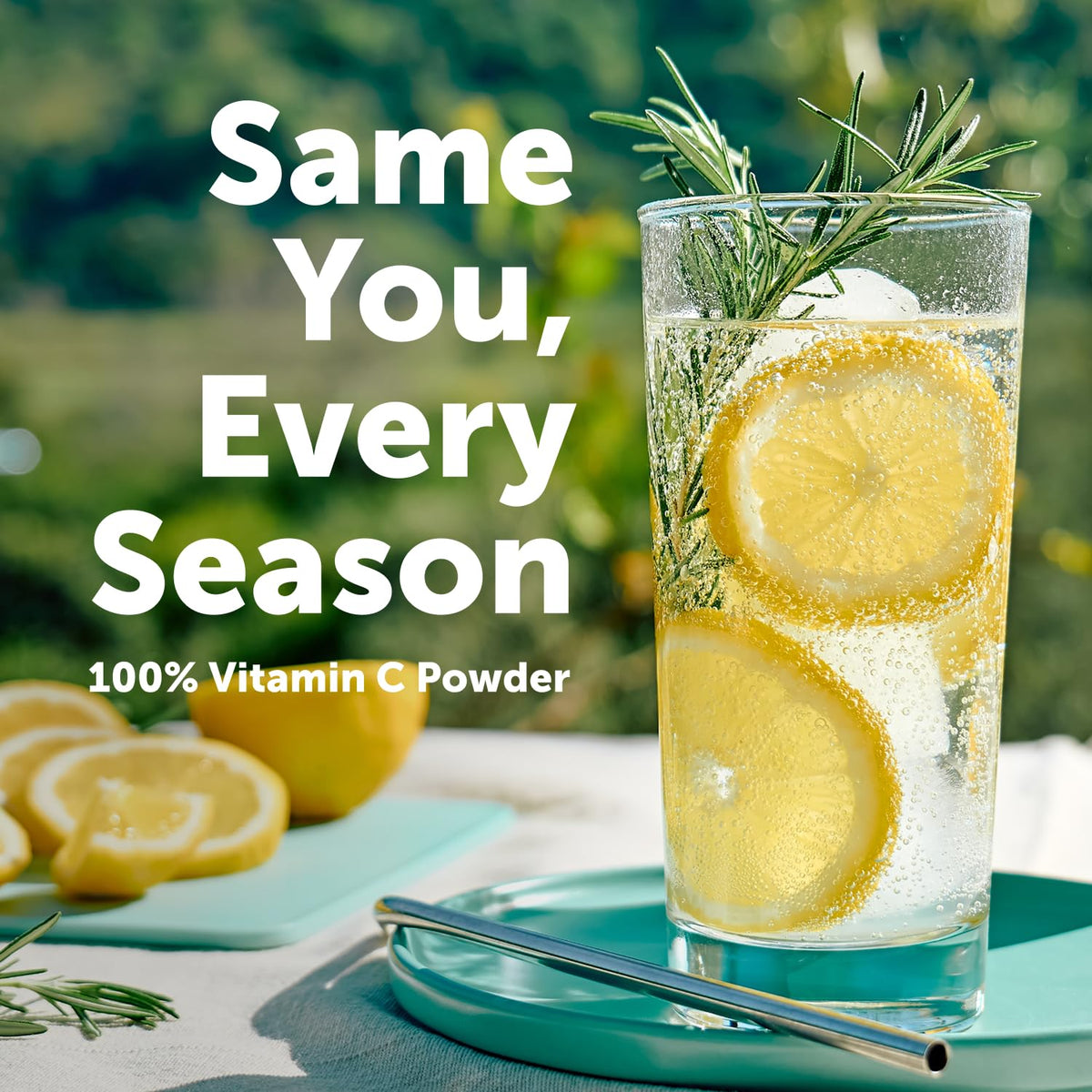 Sachet de vitamine C Micro Ingredients sur un plan de travail