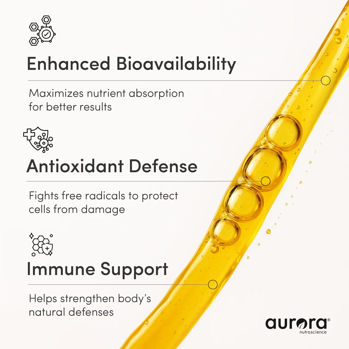 Sachet de Vitamine C ouvert, prêt à être consommé