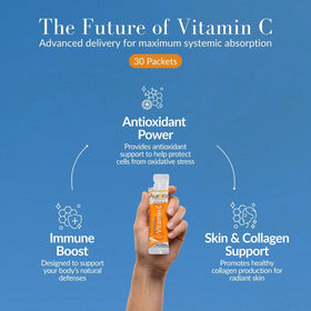 Sachet de vitamine C prêt à être consommé