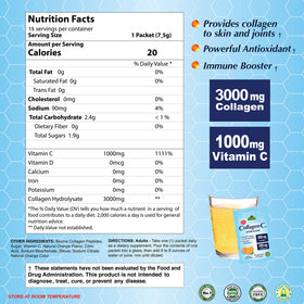 Sachet individuel ALFA VITAMINS Collagène C en poudre