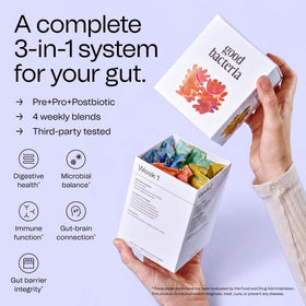 Sachet individuel de Good Bacteria Probiotique de 4g