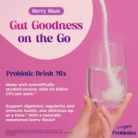 Sachet individuel de mélange probiotique Enzymedica Berry Blast