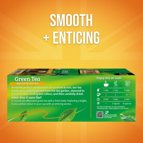 Sachet individuel de thé vert décaféiné Twinings