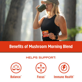 Sachet individuel du mélange énergétique matinal OM MUSHROOM