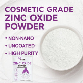 Sachet refermable de poudre d'oxyde de zinc iFEiER ouvert
