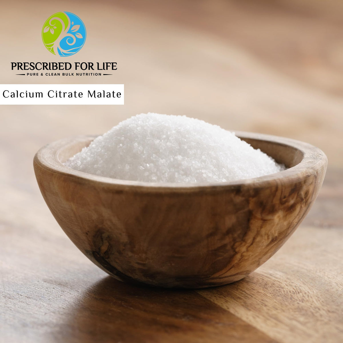 Sachet refermable de poudre de calcium citrate malate 340g