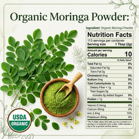Sachet refermable de Poudre de Moringa Bio SPICY ORGANIC