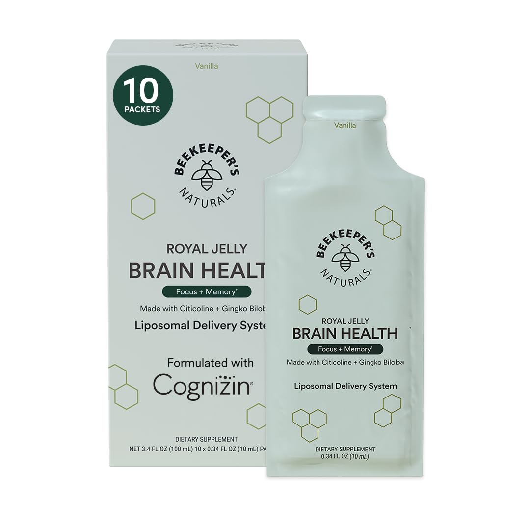 Sachets Beekeeper's Naturals Complément Cérébral Liposomal vue de face