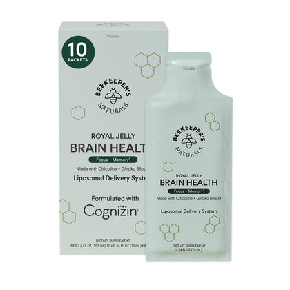 Sachets Beekeeper's Naturals Complément Cérébral Liposomal vue de face