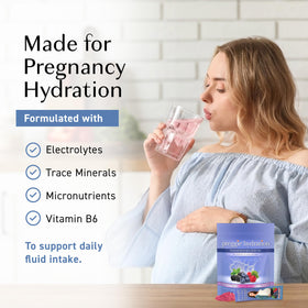 Sachets d'hydratation Three Lollies avec contenu en électrolytes et vitamines