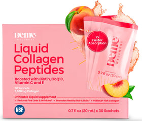 Sachets de BeMe Collagène Liquide 2500mg VERISOL avec emballage
