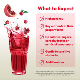 Sachets de boisson Efficient C Mixed Berry ouverts