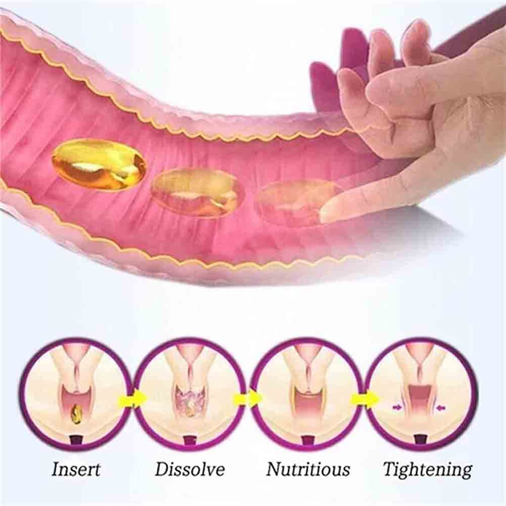 Sachets de capsules Weabet sur fond blanc