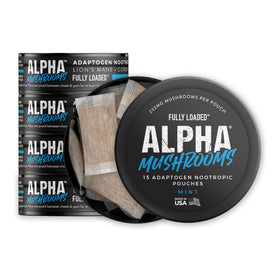 Sachets de champignons Alpha Fully Loaded, paquet de 5, vue de face