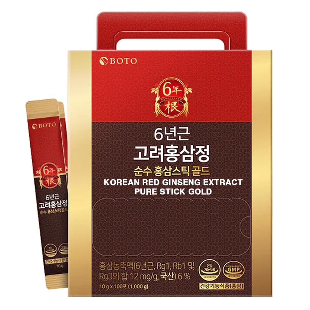 Sachets de Ginseng Rouge Coréen ZIOSTAND en présentation