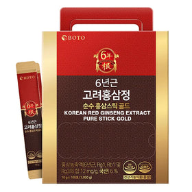 Sachets de Ginseng Rouge Coréen ZIOSTAND en présentation