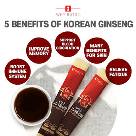 Sachets de Ginseng Rouge Coréen ZIOSTAND en utilisation dans un bureau