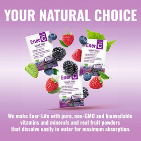 Sachets de mélange de baies Ener-C avec fruits