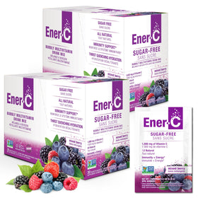 Sachets de mélange de vitamines Ener-C sans sucre, vue de face