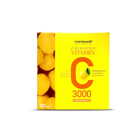 Sachets de poudre de vitamine C NANOWELL 3000mg en citron