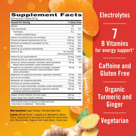 Sachets de poudre Emergen-C Citrus-Ginger sur une table