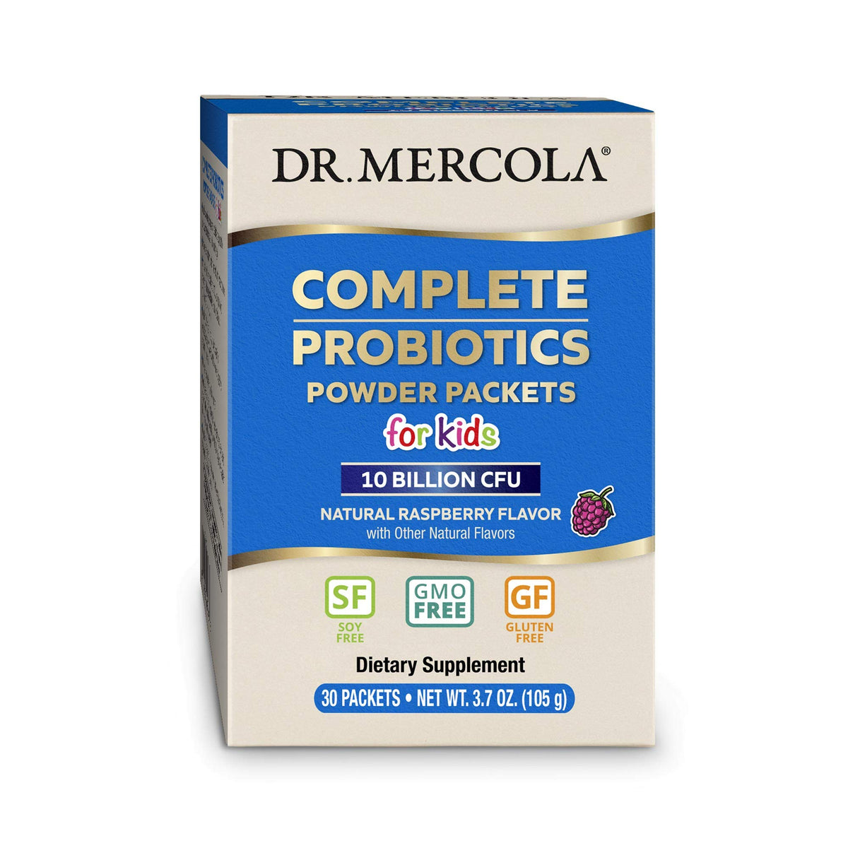 Sachets de probiotiques en poudre pour enfants Dr. Mercola, 30 sachets
