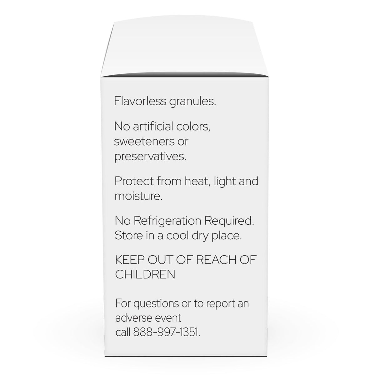 Sachets de probiotiques Lactobacillus Brookfield Pharmaceuticals, avec d'autres compléments alimentaires