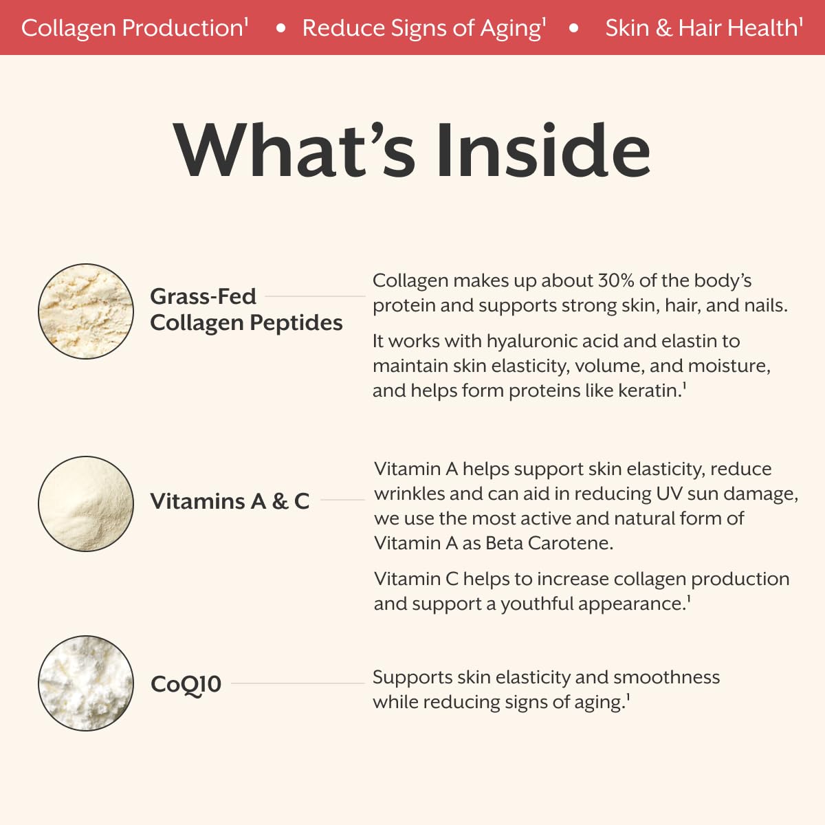 Sachets de ProMix Nutrition Collagen Beauty Elixir, présentation en groupe