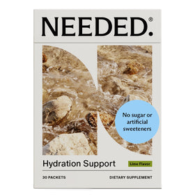 Sachets de soutien à l'hydratation Needed. vue de face