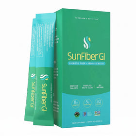 Sachets de Sunfiber GI de Tomorrow's Nutrition, vue de face
