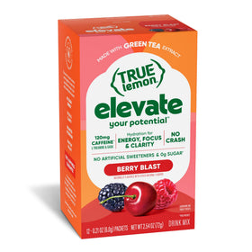 Sachets de True Lemon support Berry Blast avec emballage