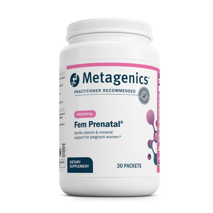 Sachets de vitamines et minéraux Metagenics Fem, 30 unités