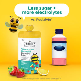 Sachets de Zarbee's Boisson Électrolytique saveur citron vert