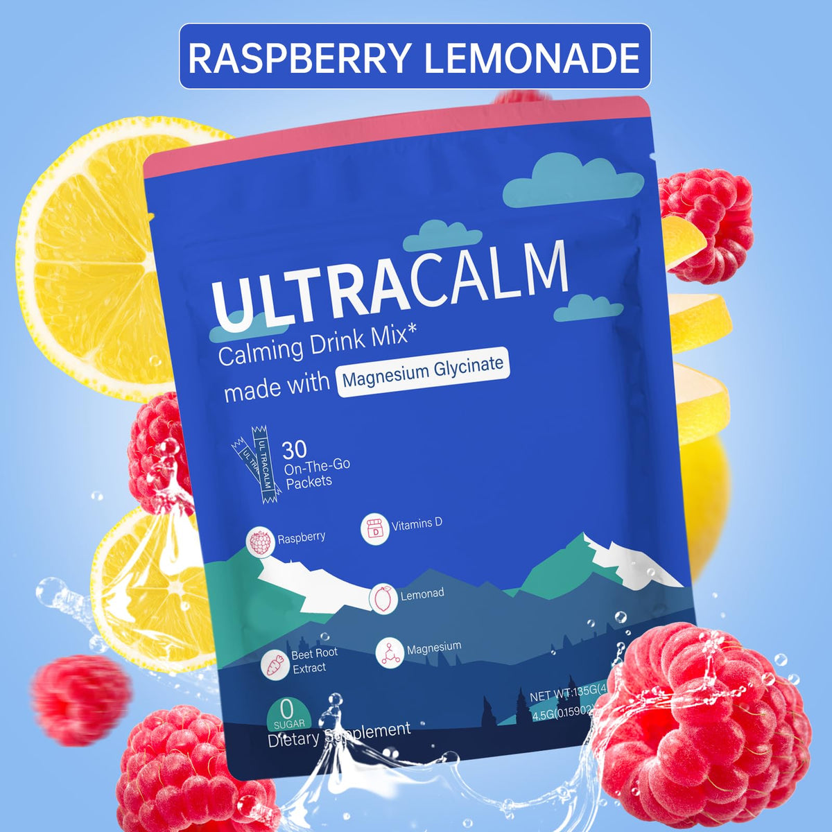 Sachets individuels de boisson UltraCalm d'EWJHJ