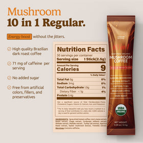 Sachets individuels de café de champignons MATCHA DNA