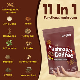 Sachets individuels de café WepBio avec saveurs