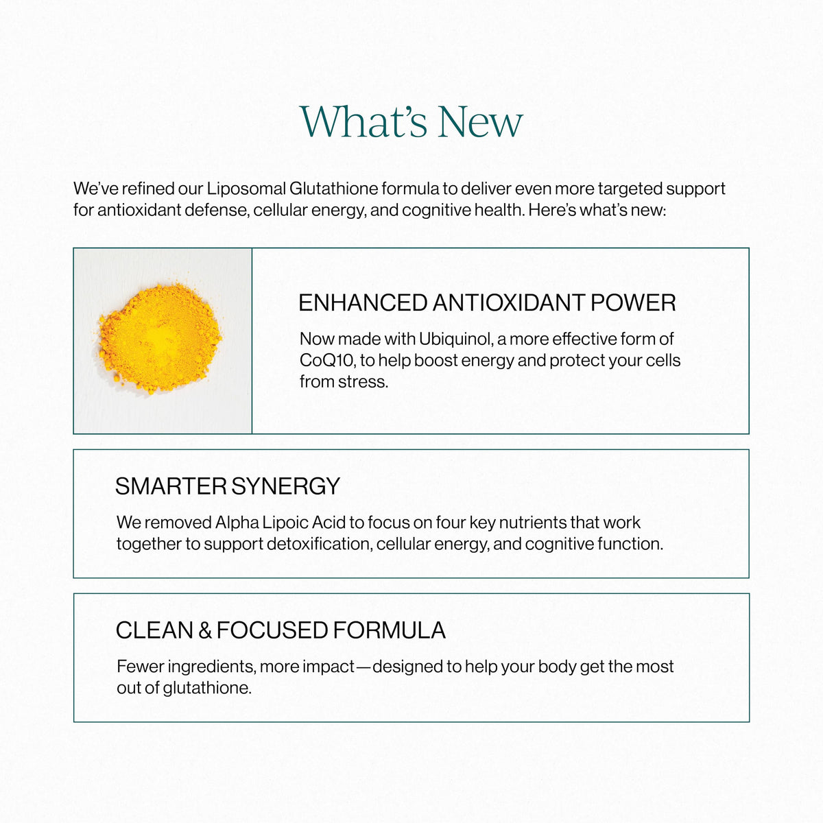 Sachets individuels de Glutathione Liposomal CYMBIOTIKA sur fond blanc