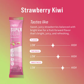 Sachets individuels de Nello Superglow Fraise Kiwi