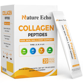 Sachets individuels de poudre de collagène Nature Echo 290g