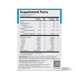 Sachets Isotonix avec étiquette visible