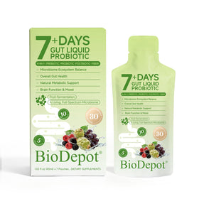 Sachets liquides Biodepot 7 jours vue de face